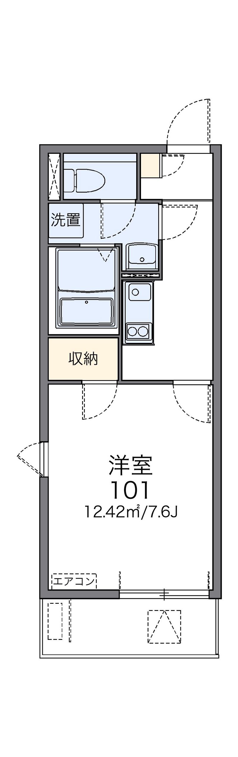 レオネクストサーマル 間取図