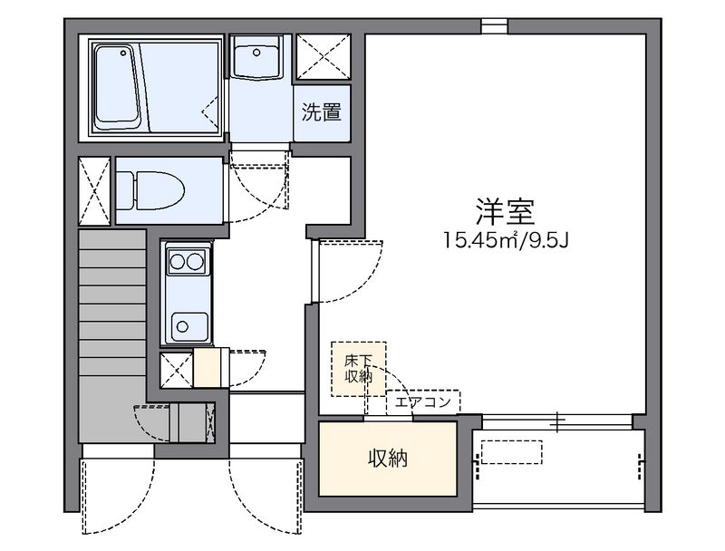 レオネクストファミーユＳ 間取図