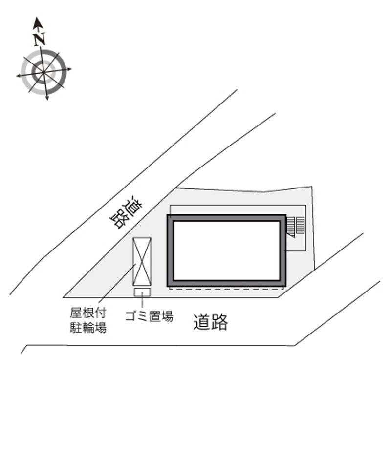 レオパレスＲｅｖｅＭａｉｓｏｎ 配置図