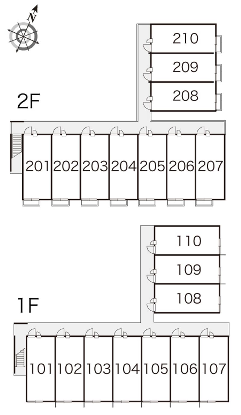 レオパレスエスペランサ 間取り配置図