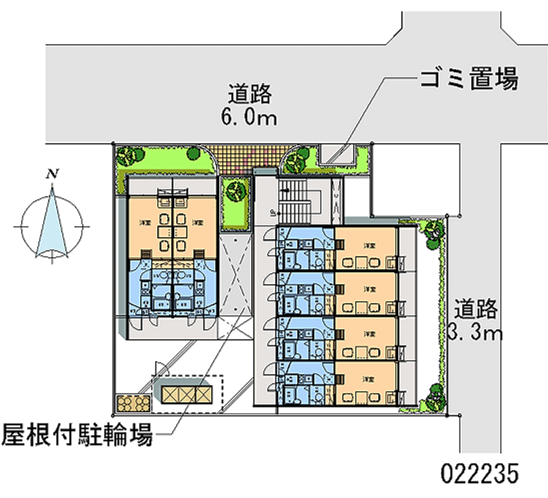 区画図