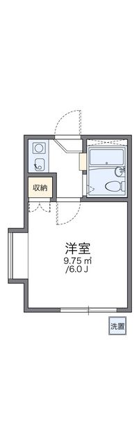 レオパレス豊橋 間取り図