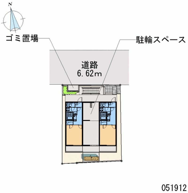 レオネクストさく２ 区画図