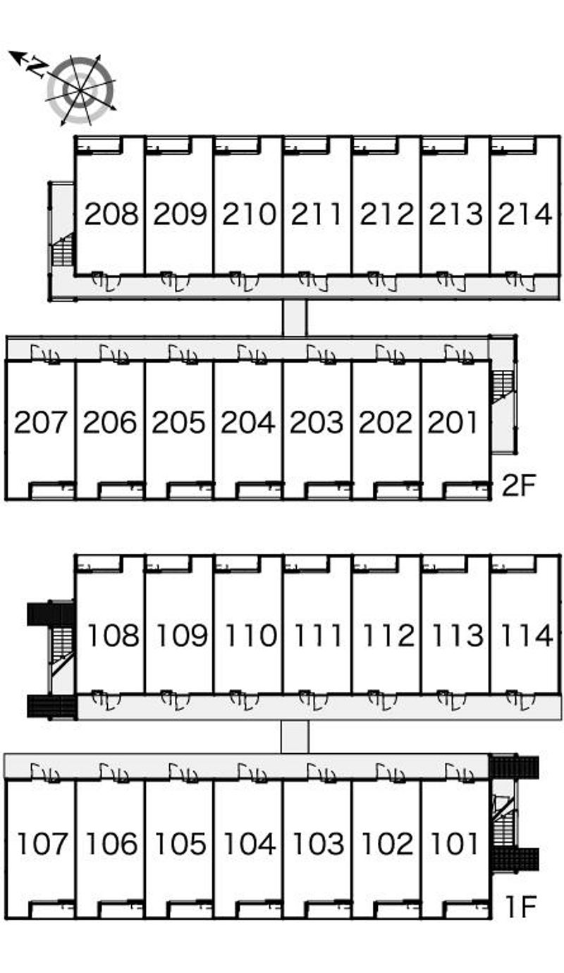 レオネクストＫ３ 間取配置図