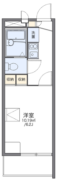 レオパレスれもんの木 間取り図