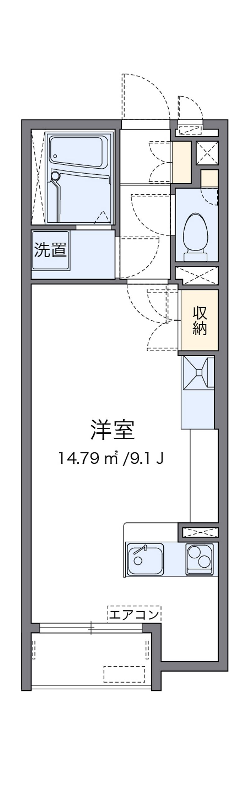 ミランダ東山台 間取図