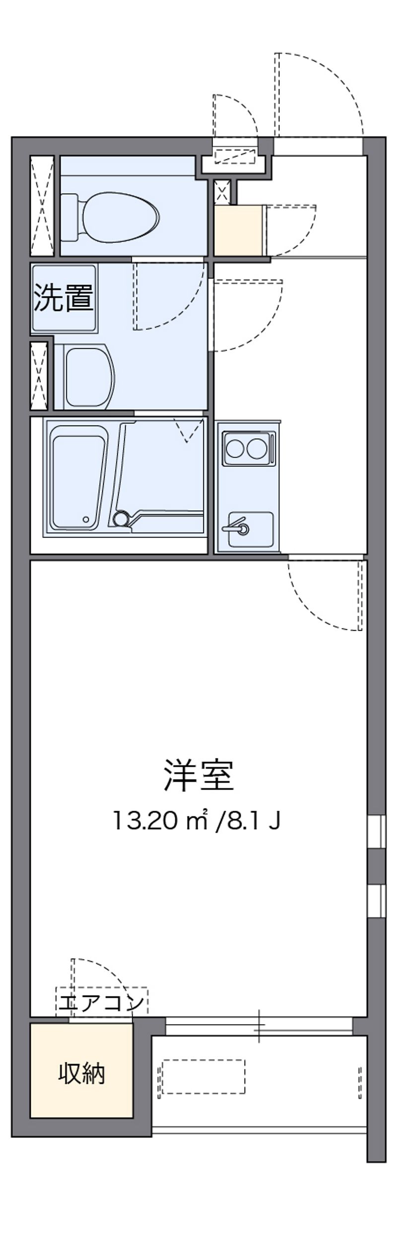 クレイノレジデンスシェーナ 間取図