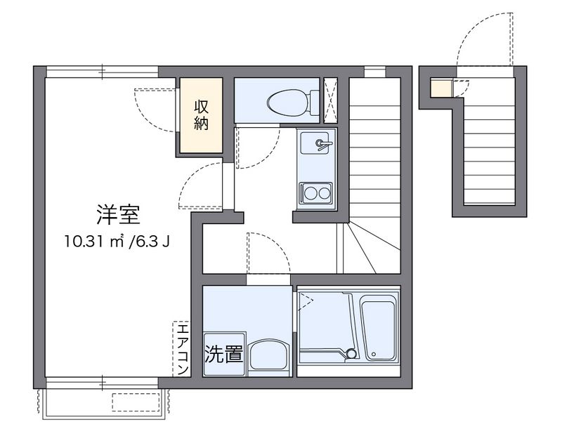 クレイノシャルム 間取図