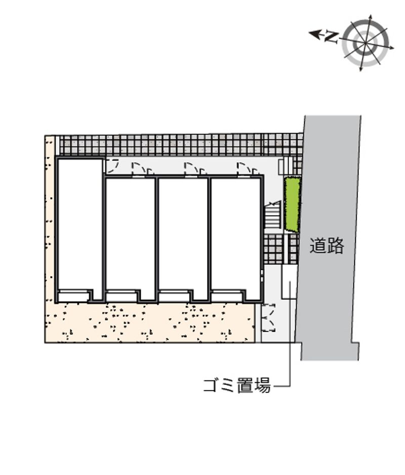 クレイノ中野新橋 配置図