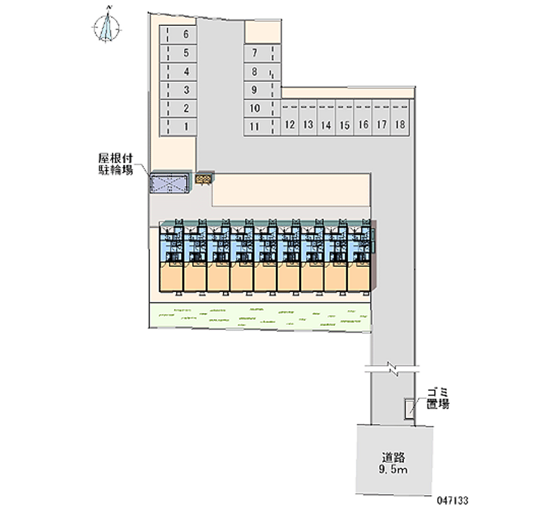 レオネクスト日の出 月極駐車場