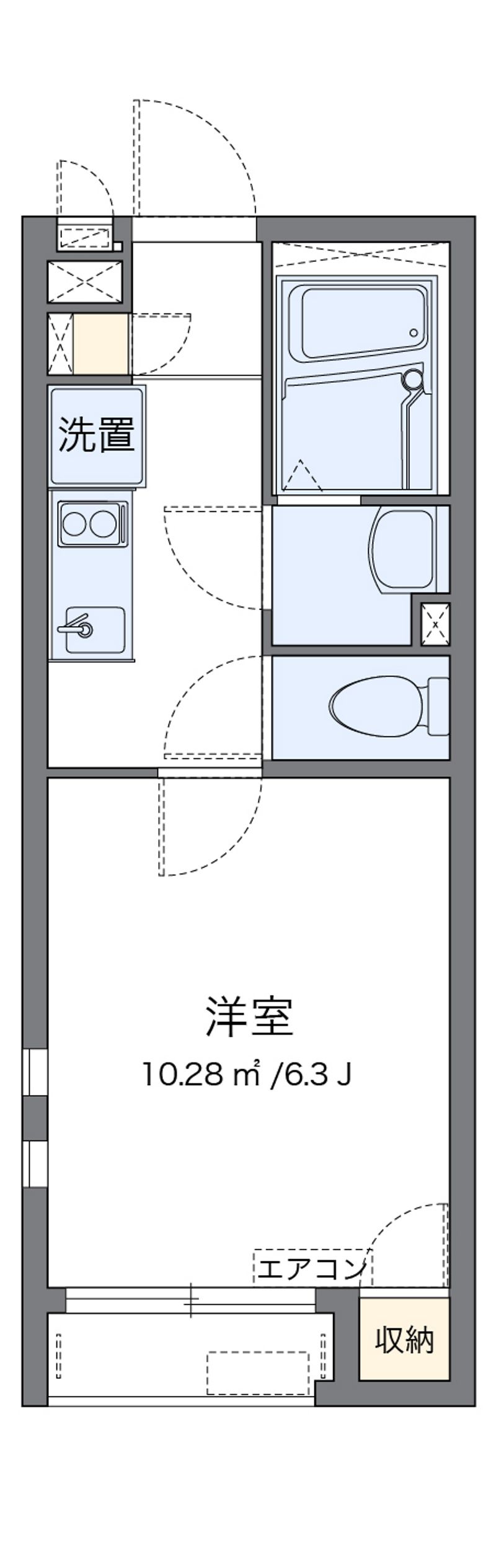 クレイノときの杜 間取図