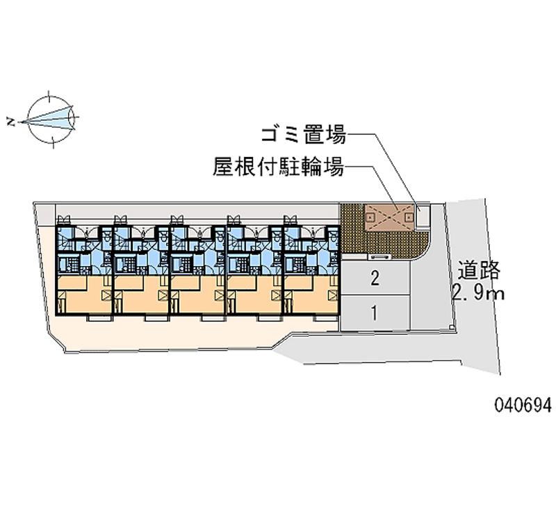 レオパレス幸玉 月極駐車場