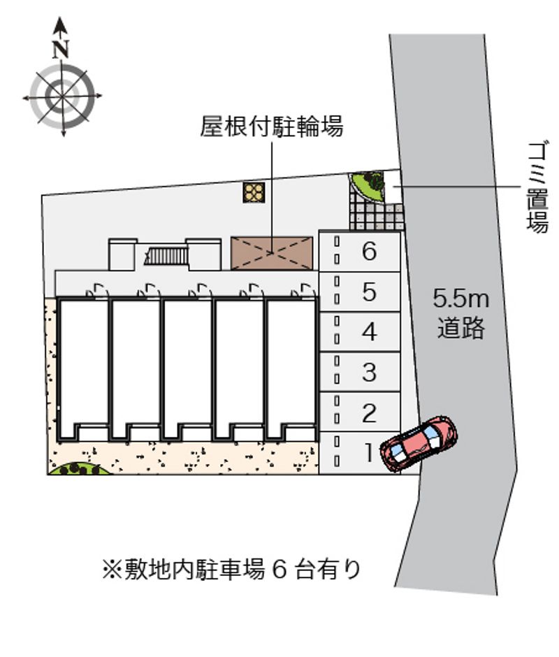 レオネクスト松島 配置図