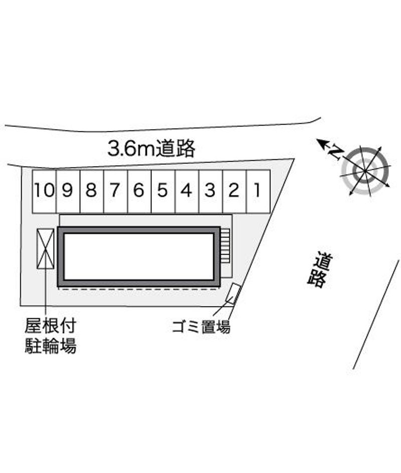 レオパレスエボール 配置図