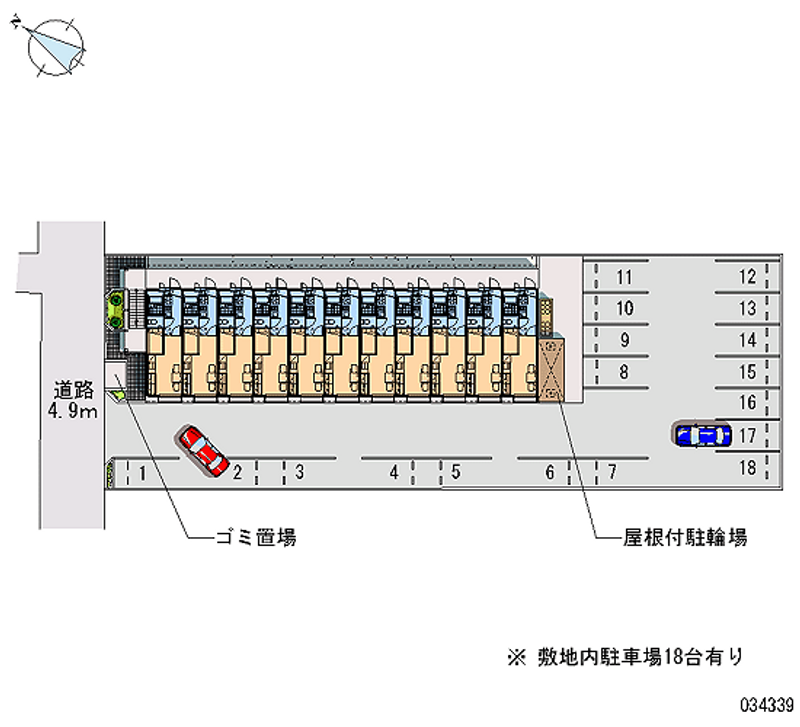 34339月租停車場