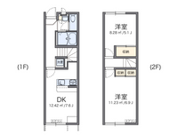 レオパレス玉川 間取り図