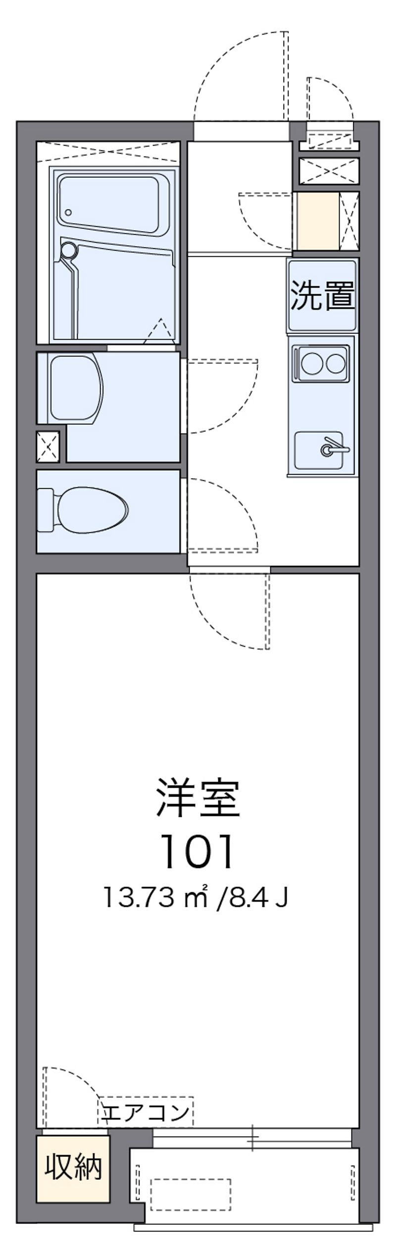 レオネクストアイオーン 間取図