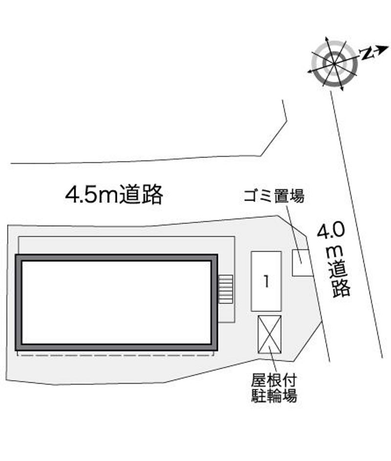 レオパレス宇藤坂 駐車場