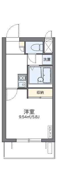 レオパレスオゥル 間取図