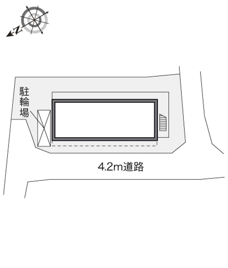レオパレス北夙川フラット 配置図