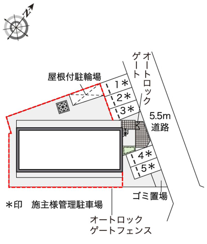 レオパレスサクセスファクター 配置図