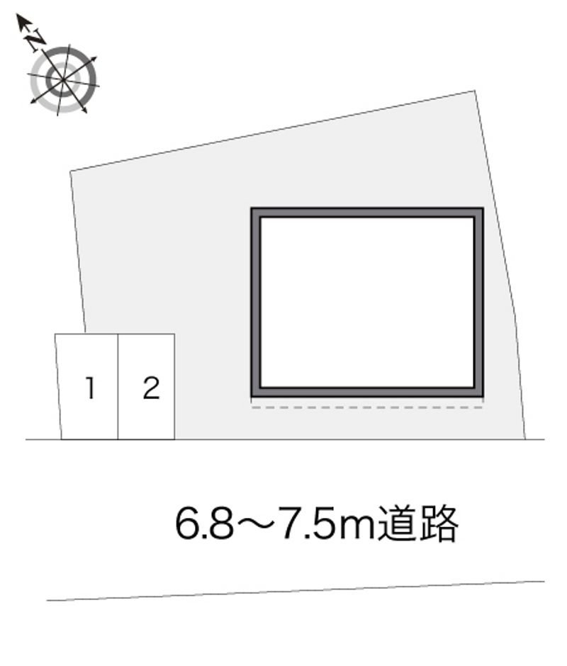 レオパレスパレスイズミ 駐車場