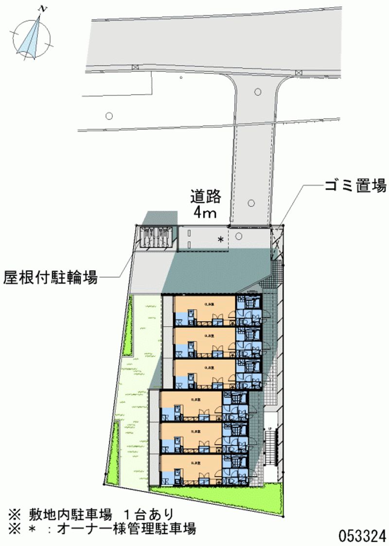 レオネクストななみ 区画図