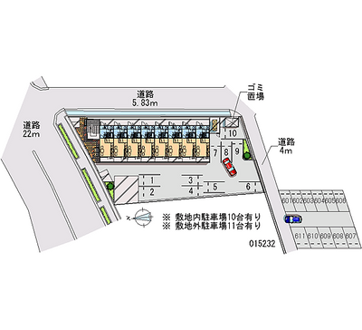 15232 Monthly parking lot