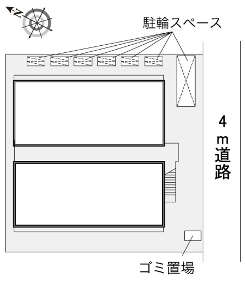 レオパレスエトワール 配置図