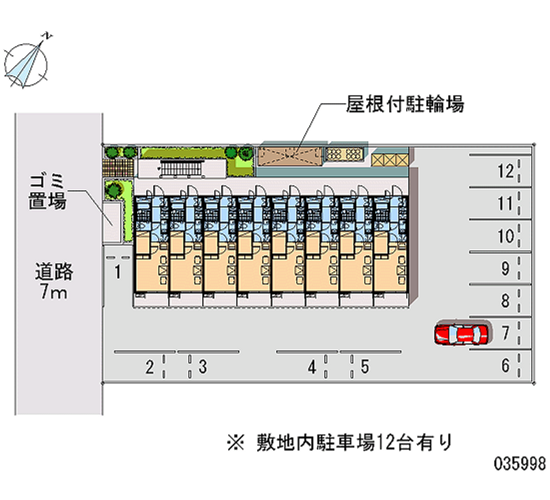 35998 Monthly parking lot