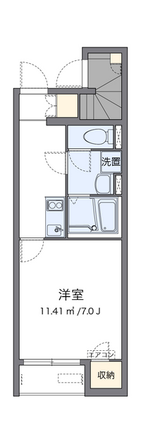 クレイノ小泉Ⅱ 間取り図