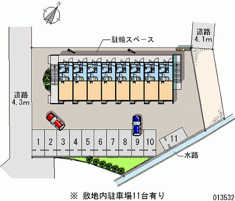 13532月租停车场