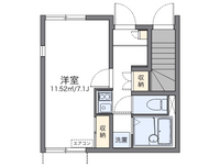 レオネクストサンクワイエットⅢ 間取り図