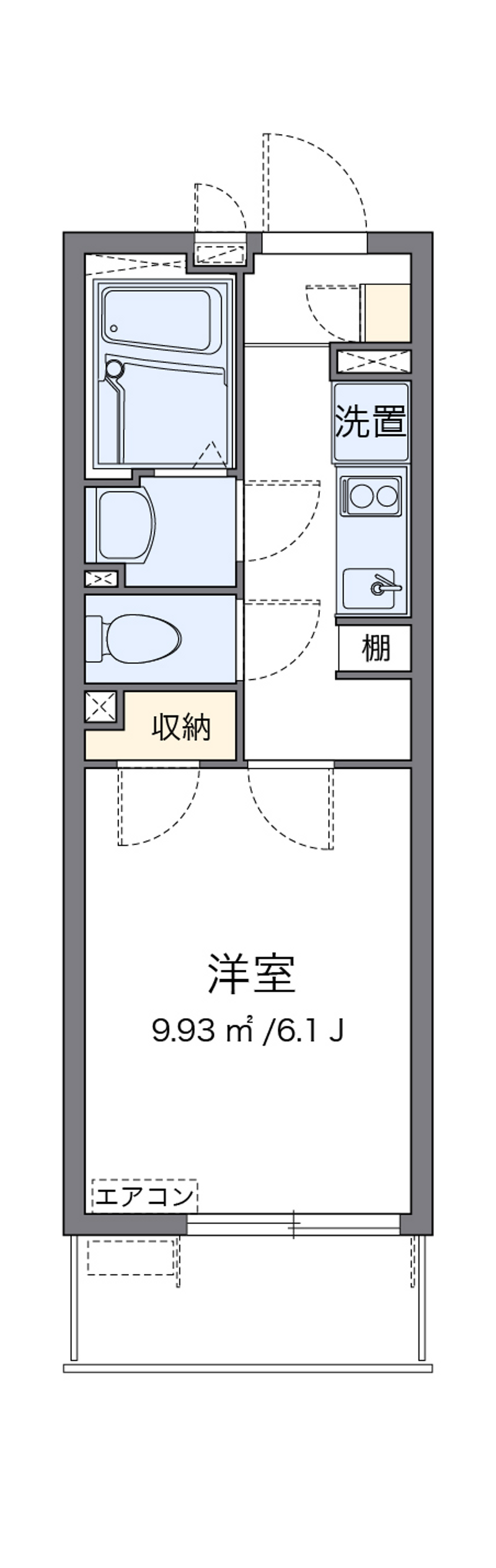 クレイノフラーズ　アント　ルポ 間取図