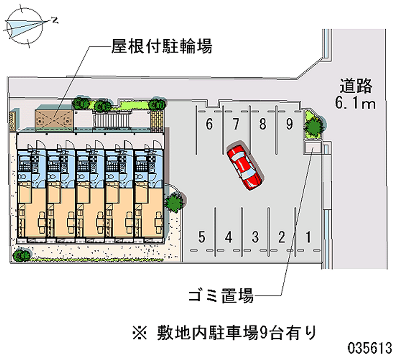 35613 Monthly parking lot