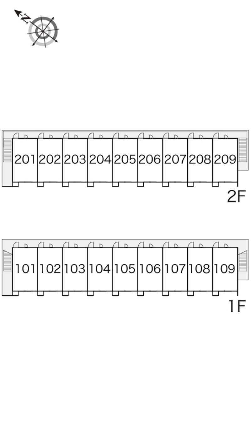 レオパレスソフィア 間取り配置図