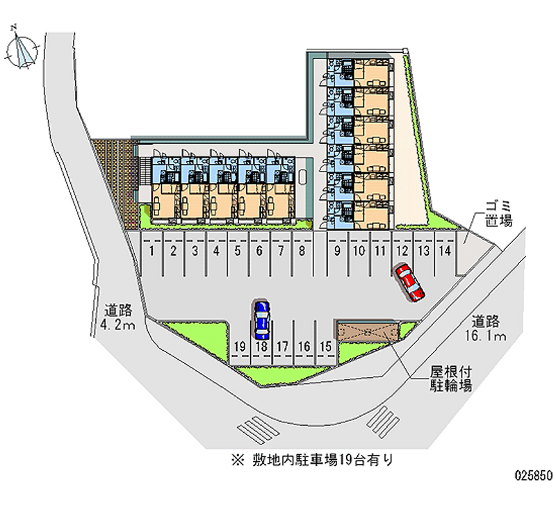 25850月租停車場