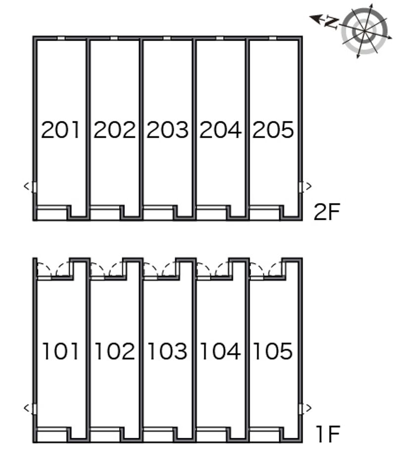 レオネクストミモザ 間取り配置図