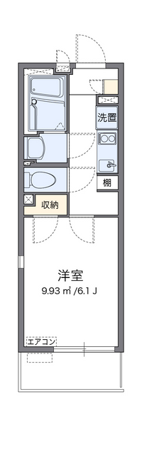 レオネクストローリエ 間取り図