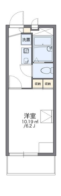 レオパレスアベンタ神武 間取り図