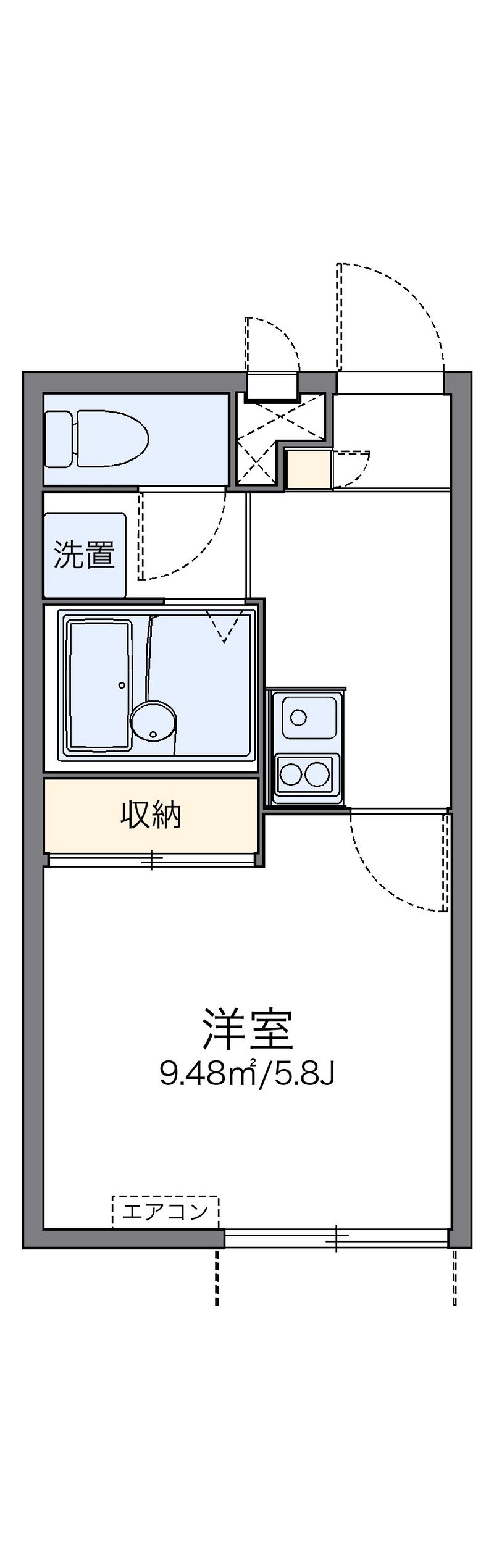 leopalace Daichi Floor plan