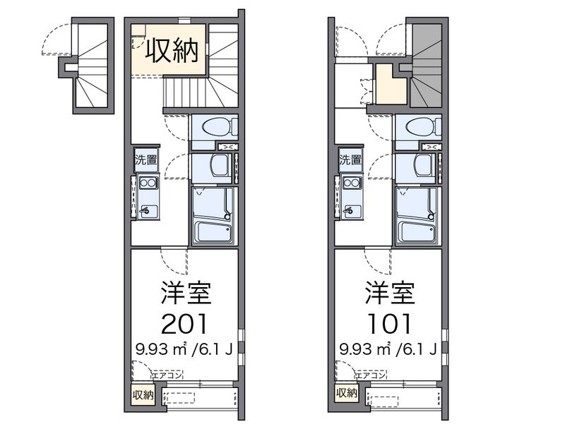 クレイノコトブキ 間取図