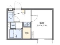 レオパレス矢向Ａ 間取り図