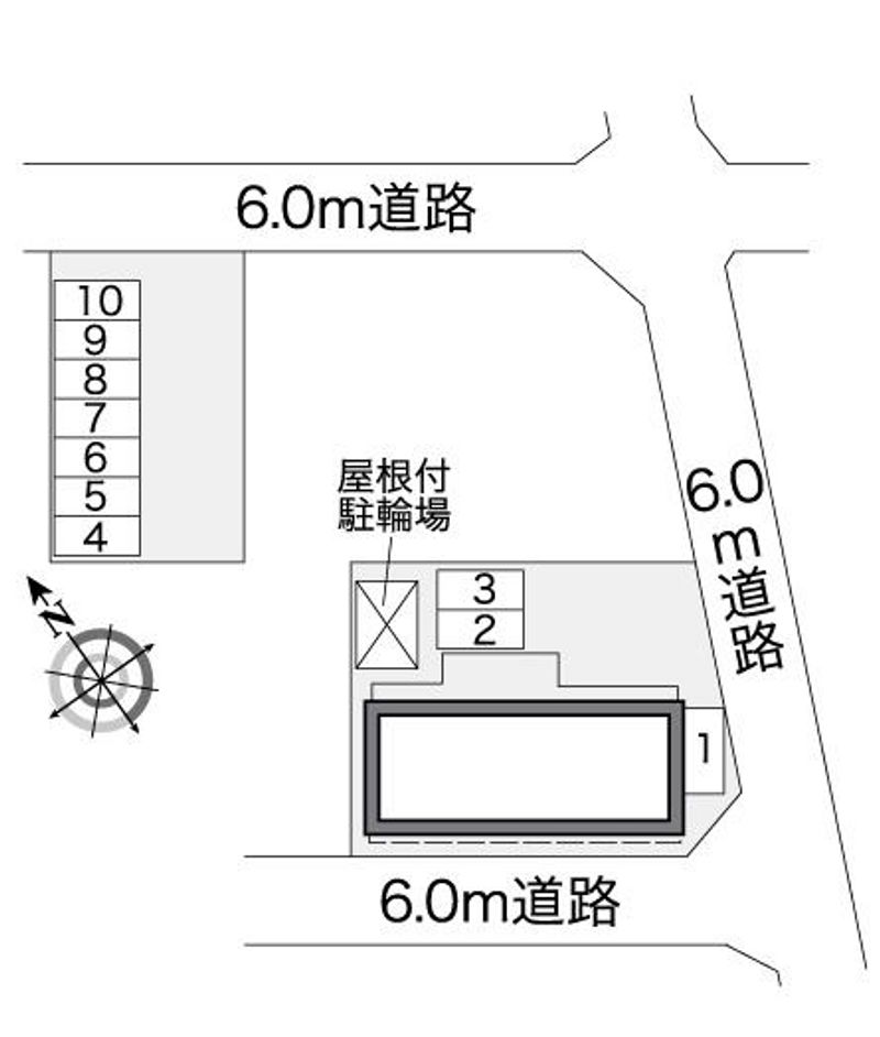 レオパレスアルブル 配置図