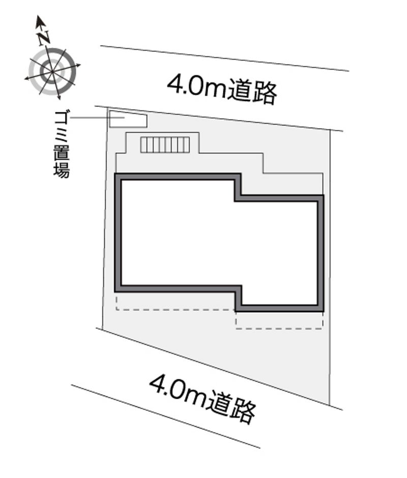 レオパレスメゾン浦和 配置図