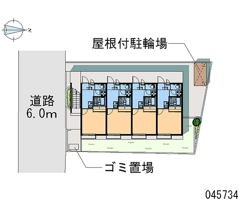 レオパレス大文字 区画図