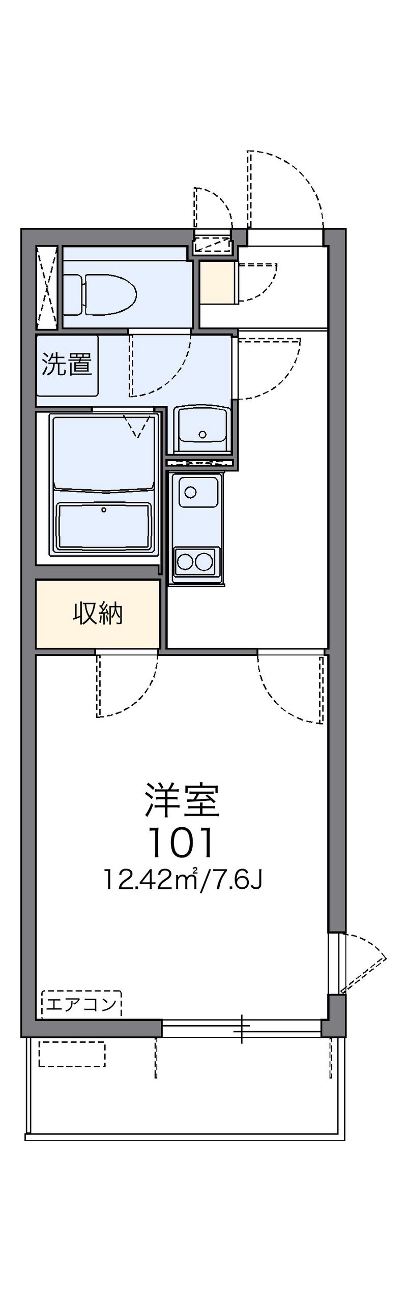 レオネクストステラ 間取図