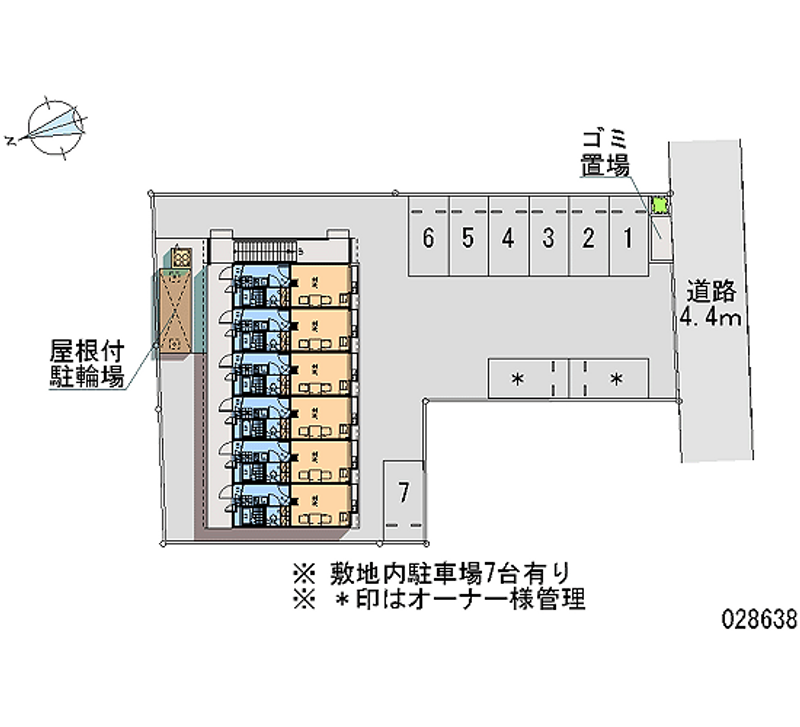 28638月租停车场