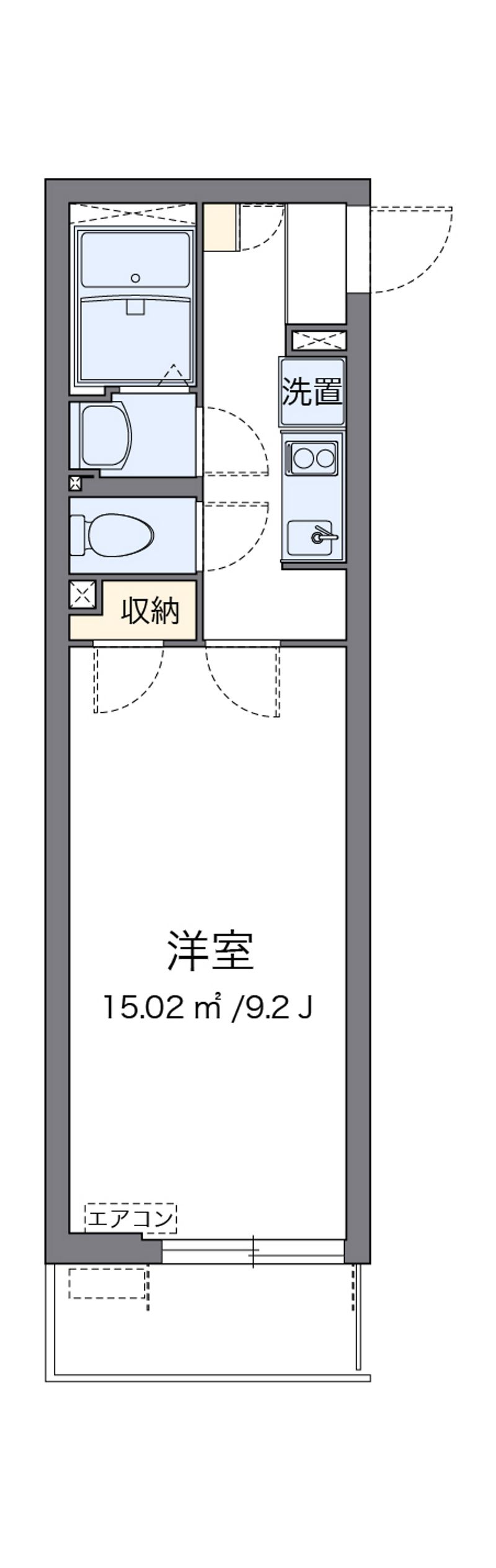 クレイノエルズ東湊 間取図