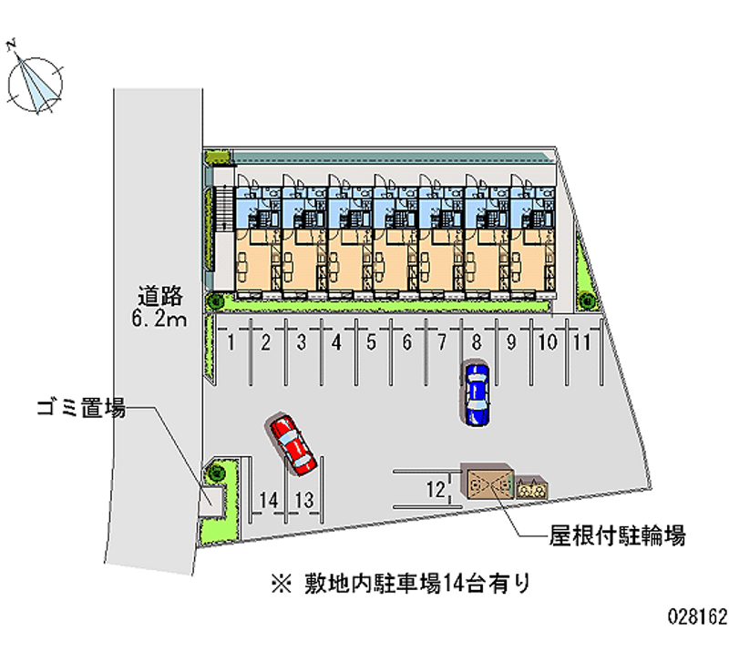 レオパレスボン　エスプワール 月極駐車場